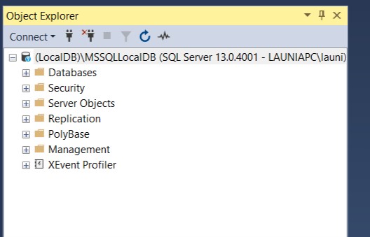 SQL SM connect