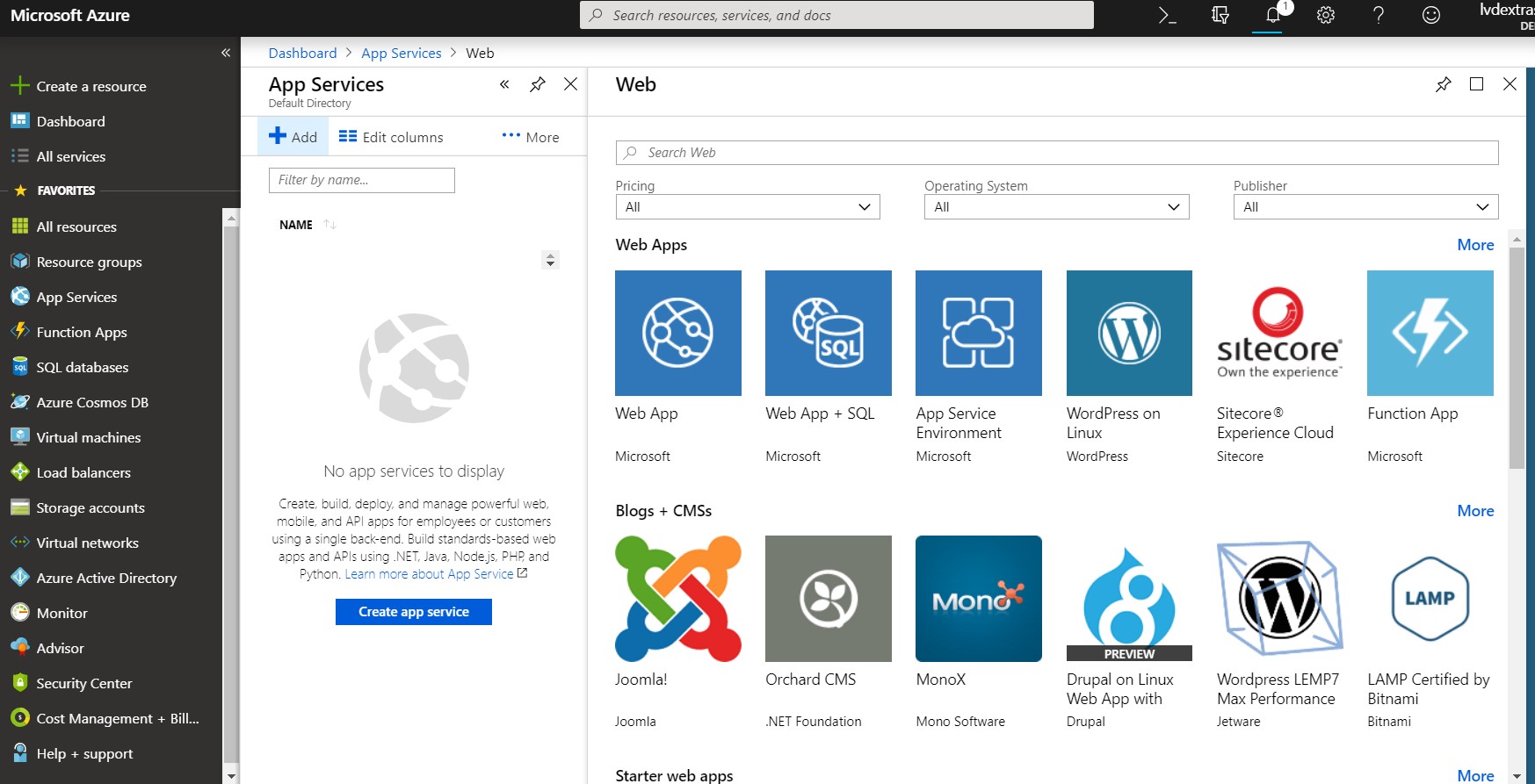 add web app